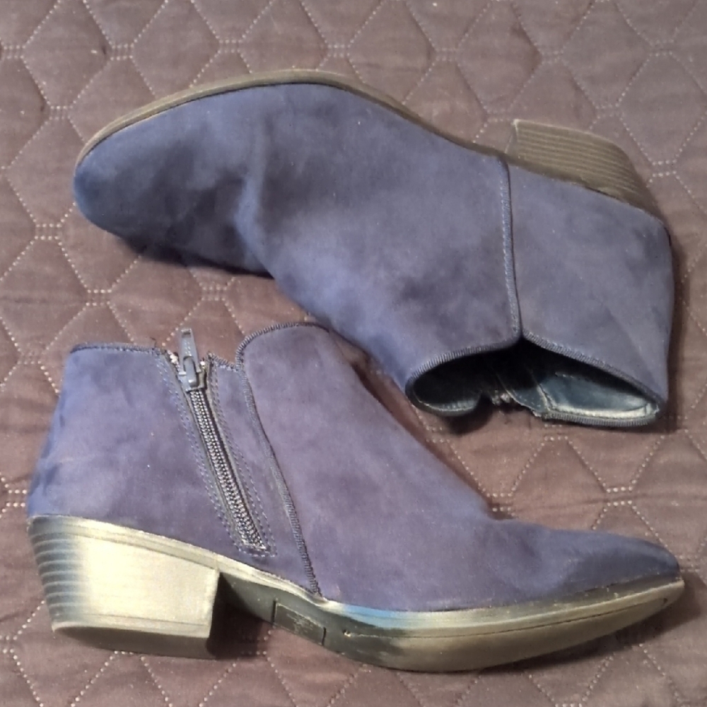 Style & Co. Navy Ankle Boots